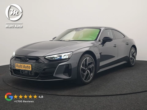 Audi e-tron GT 93 kWh 476pk Dealer O.H | Panodak | Head Up | Adaptive Cruise | 360 Camera | Laser LED | Bang & Olufsen | Lederen Sportstoelen Memory & Ventilatie | Keyless | Blis | Stuur & Stoelen Verwarmd | Navigatie | Virtual | DAB | 20"L.M |