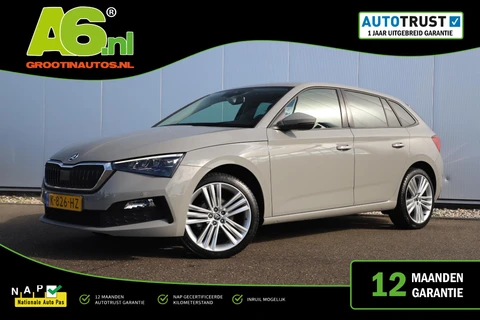 Skoda Scala 1.0 TSI Business Edition Automaat 18 inch LMV Virtual Cockpit Half Leder Navigatie Achteruitrijcamera Carplay Android Parkeersensor