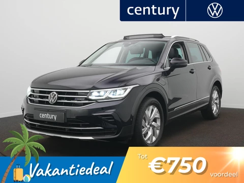 Volkswagen Tiguan 1.4 TSI eHybrid Elegance Automaat - Panoramisch schuif-kanteldak - Leer - 360 camera - Navigatie - Side Assit - LED Matrix