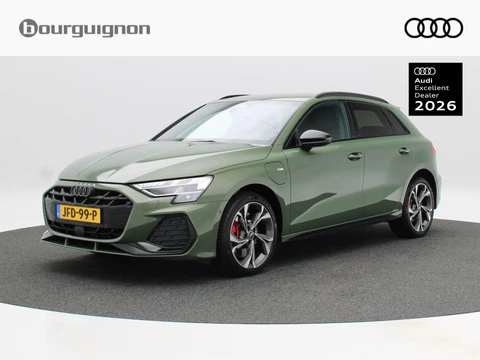 Audi A3 Sportback 45 TFSi e 272 Pk S-Line Competition | Trekhaak | Camera | Stoelverwarming | Adaptive Cruise | CarPlay | 18 Inch | 35.004 Km !!