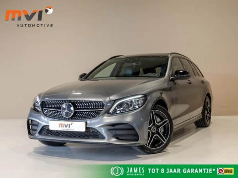 Mercedes-Benz C-klasse Estate 300 e Business Solution AMG / 320pk / Panorama dak / Trekhaak / Multibeam /