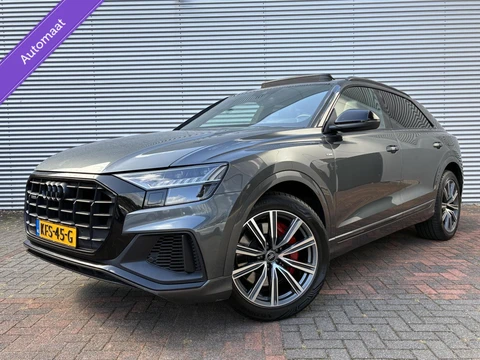 Audi Q8 60 TFSI e quattro Pro Line S Competition Pano Cruise Led Camera Carplay Leer Vol Opties 2022 Eerste Eigenaar Perfecte Staat