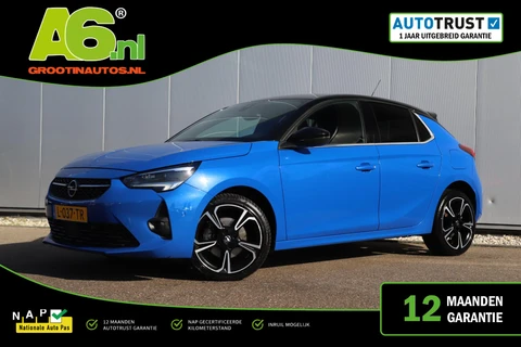 Opel Corsa 1.2 Ultimate 131PK Automaat Half Leder Stoelverwarming Navigatie Achteruitrijcamera LMV Climate Cruise Control