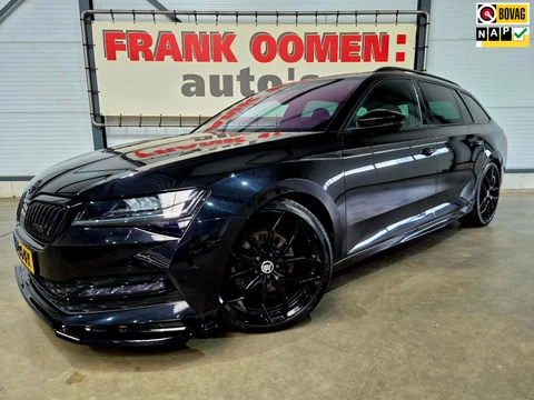 Skoda Superb Combi 1.5 TSI 150PK ACT Sportline Business + NAP|Pano|Trekhaak|Matrix|20"LMV|Memory|Virtual|Leder/Alcantara|Sfeerverl
