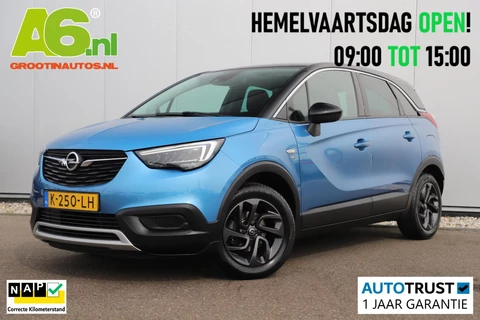 Opel Crossland X 1.2 Edition 2020 Navigatie LED Carplay Android Airco Cruise Control Rijstrooksensor 16 inch LMV