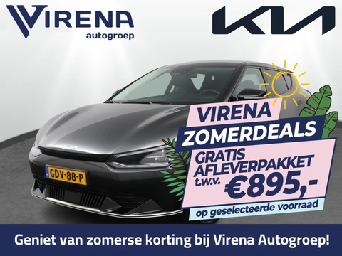 Kia EV6 Edition Advanced 77.4 kWh Automaat SOH 98,6% - Matrix LED Koplampen - Kunst Lederen Bekleding - Adaptief Cruise Control - Climate Control - Fabrieksgarantie Tot 2031