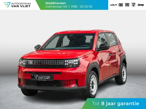 Fiat Grande Panda Red 11 kW 44 kWh | Airco | Cruise | Apple Carplay | 16" | PDC