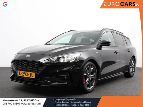 Ford Focus Wagon 1.0 EcoBoost Hybrid ST Line X Business Digitale Cockpit Camera Electrisch te openen achterklep Navigatie Climate control Cruise control Apple Carplay/Android Auto LM velgen Parkeersensoren Led Extra Getint Glas