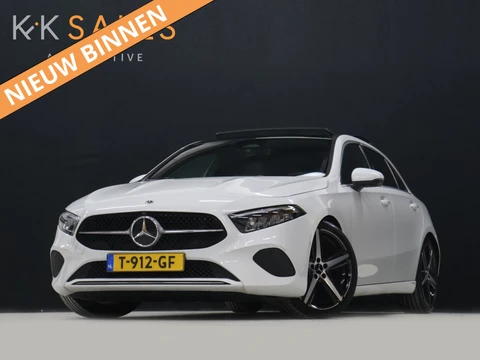 Mercedes-Benz A-Klasse 180 Business Line [SCHUIFKANTELDAK, 360 CAMERA, STOELVERWARMING, CRUISE CONTROL, DIGITAL DASH, CLIMATE CONTROL, BLUETOOTH, NAVIGATIE, LED, NIEUWSTAAT]