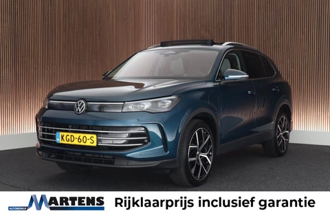 Volkswagen Tiguan 1.5 204pk eHybrid Elegance Trekhaak 360Camera Panoramadak Navigatie Keyless Leer/Alcantara