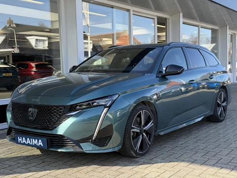 Peugeot 308 SW 1.6 Plug-in Hybrid 180 GT | Automaat | 360 camera| Apple carplay | Adaptive cruise controle | Dodehoekdetectie | Navigatie systeem full map | Stuurverwarming