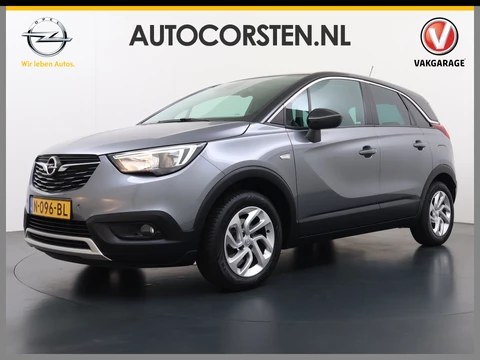 Opel Crossland X 1.2 Turbo 111PK Stoel+Stuurverwarming Two-Tone Navi Ecc Apple Carplay Android Auto Pdc Innovation Cruise Control Regen-Lichtsensor Lmv Led Isofix USB Dealeronderhouden