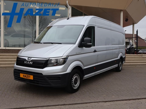 MAN TGE 35 3.140 AUT. L4H3 ZILVERGRIJS + CAMERA | APPLE CARPLAY | ANDROID AUTO | DAB | NAVIGATIE