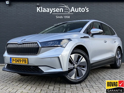 Škoda Enyaq iV 60 | 1e eigenaar | dealer onderhouden | navigatie | camera | sfeerverlichting | apple carplay | SOH 92%