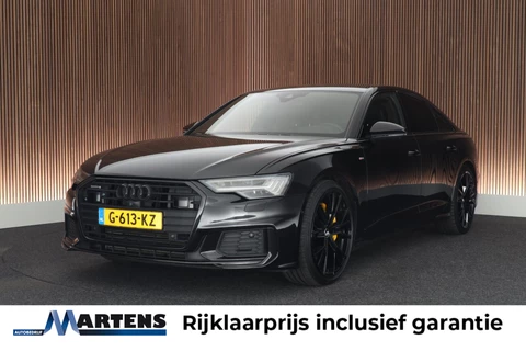 Audi A6 Limousine 55 TFSI 340pk quattro Sport Pro Line S Trekhaak 360Camera HUD B&O Leder Vierwielbest. Luchtvering Softclose Stoelverwarming Keyless Navigatie 2x S-Line
