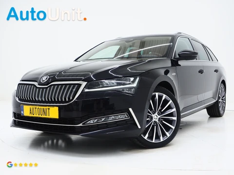 Škoda Superb Combi 1.4 TSI iV Laurin & Klement | Leder | Trekhaak | Stoelventilatie | Massage | Canton | Keyless | Memory | Carplay