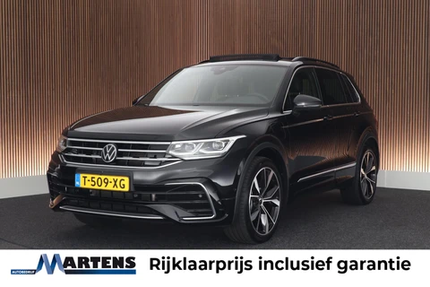 Volkswagen Tiguan 1.4 TSI 245pk eHybrid R-Line Business Trekhaak 360Camera Leder Memory HUD Stoelverwarming Panoramadak Virtual Cockpit Navigatie