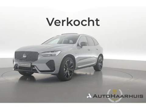 Volvo XC60 2.0 T8 Plug-in hybrid AWD Plus Black Edition | Pano | HUD | 360cam | H&K Audio | Elek. Trekhaak | Memory seats | Vapour Grey