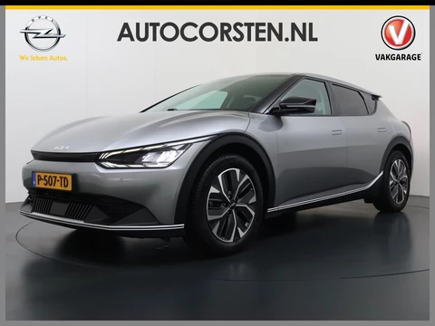 Kia EV6 Air 58kWh SOH 100% Adap.Cruise Navi Ecc Camera Stoel+Stuurverwarming Apple Carplay Android Auto Pdc Dodehoekdetectie File assistent Lmv 19" Privacy Glas Led DAB Bluetooth 1e Eigenaar Dealeronderhouden Origineel Nederlandse Kia