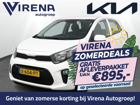 Kia Picanto 1.0 DPi DynamicLine Automaat - Airco - Achteruitrijcamera - Apple Carplay/Android Auto - Cruise Control - Fabrieksgarantie tot 02-2030