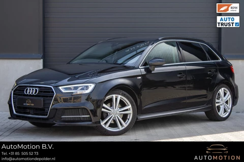 Audi A3 Sportback 1.4 TFSI CoD Sport S Line Edition Stoelverwarming ACC Stoelverwarming Keyless Dodehoek