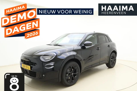 Fiat 600 1.2 Hybrid 145pk Automaat Sport |  Navigatie | Elektrische achterklep | Alcantara bekleding | LED verlichting | Achteruitrijcamera | Getint glas |18'' Lichtmetalen velgen