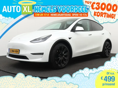 Tesla Model Y Long Range 75 kWh Full Self-Driving Af.Trekhaak Cruise-Stop&Go