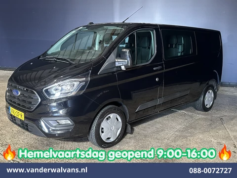 Ford Transit Custom 2.0 TDCI 130pk Automaat L2H1 Dubbele Cabine Euro6 Airco | 6-Zits | Navigatie | Cruisecontrol LED, Apple Carplay, Android Auto, Parkeersensoren
