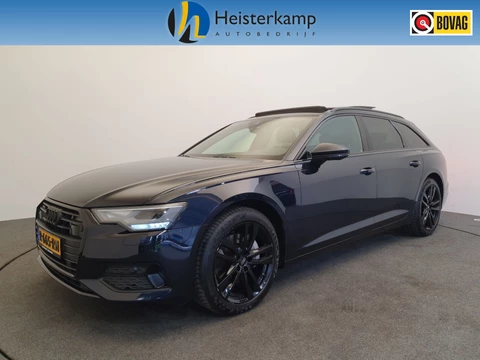 Audi A6 Avant 45 TFSI quattro Sport Pro Line S Panorama dak, Wegklapbare trekhaak, Leder