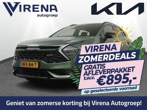 Kia Sportage 1.6 T-GDi Hybrid GT-Line - Adaptief Cruise Control - Climate Control - Navigatie - LED Koplampen - Fabrieksgarantie Tot 2032