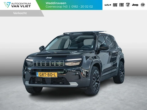 Jeep Avenger 1.2 e-Hybrid Summit | Infotainment Pack | Schuif/Kanteldak | Leder&Winter Pack | 19" Brute velgen