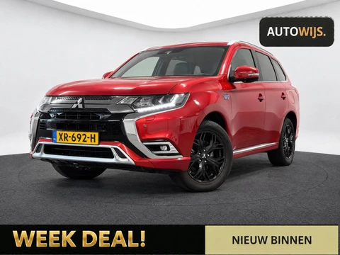 Mitsubishi Outlander 2.4 PHEV Instyle|Leder|Trekhaak|Dealer onderhouden|Camera