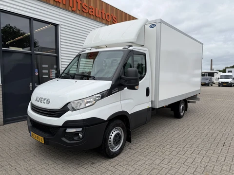 Iveco Daily 35S14 2.3 himatic automaat / euro 6 / bpm vrij / geen tol plicht ! / lease vanaf € 424 / bakwagen met laadklep / climate control / zijdeur / 410 cm L x 210 cm B x 200 cm H