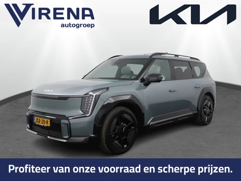 Kia EV9 GT-Line AWD 99.8 kWh - Schuif-/kanteldak - Stoelverwarming-/ventilatie - Massage zetel - Head-Up - Fabrieksgarantie tot 02-2033