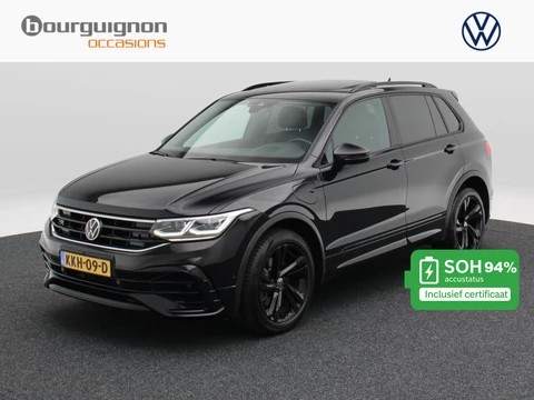 Volkswagen Tiguan 1.4 TSi eHybrid 245 Pk Automaat R-Line Business+ | Black Style | Trekhaak | Panoramadak | 360 Camera | Head UP | Leer | Adaptive Cruise | 19 Inch | 79.126 Km !!