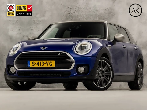 MINI Clubman 1.5 Cooper Chili Automaat (GROOT NAVI, CLIMATE, STOELVERWARMING, HARMAN/KARDON, LEDER, SPORTSTOELEN, GETINT GLAS, PARKEERSENSOREN, NIEUWSTAAT)