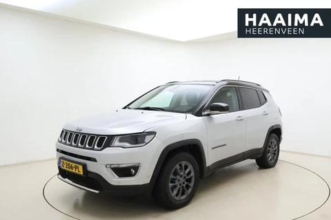 Jeep Compass 4xe 190 Plug-in Hybrid Electric Limited Business Automaat | Navigatie | Camera | Zwart dak | Climate control | Keyless | Dakrails