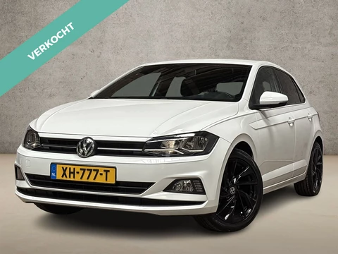 Volkswagen Polo 1.0 TSI Sportline (VIRTUAL COCKPIT, ZWART HEMEL, LEDER, APPLE CARPLAY, GROOT NAVI, SPORTSTOELEN, ADAPTIVE CRUISE, NIEUWE APK, NIEUWSTAAT)