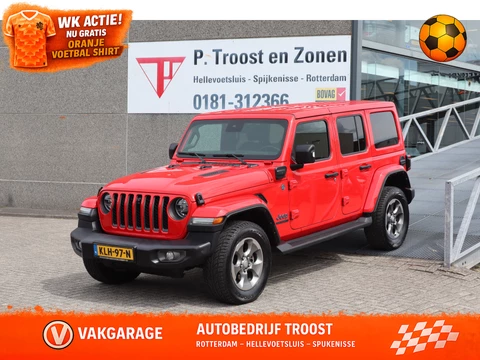 Jeep Wrangler Unlimited 4xe 380 Sahara Camera voor + achter/Apple carplay/Stoelverwarming/Stuurverwarming/Lederen bekleding/Adaptieve Cruise control/Climate control/Keyless/Navigatie