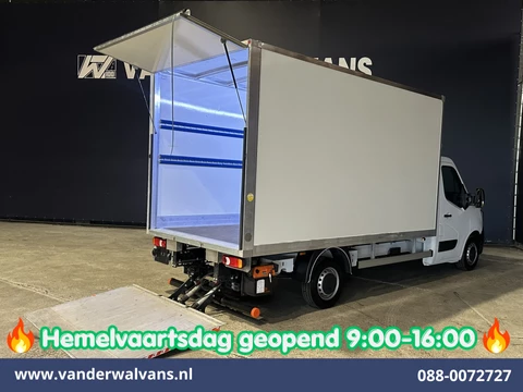 Renault Master 2.3 dCi 146pk Bakwagen 222cm Hoog Laadklep Fabrieksgarantie Euro6 Airco | Camera | Navigatie | LED Cruisecontrol, Bijrijdersbank