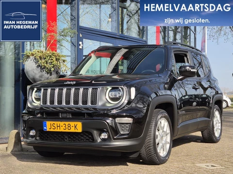 Jeep Renegade 1.5T e-Hybrid | Climate Control | Parkeersensoren | LM velgen | Navigatie | Cruise control