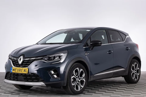 Renault Captur 1.6 E-Tech Plug-In Hybrid 160pk Techno Automaat | Half LEDER | NAVI | ECC | CAMERA .