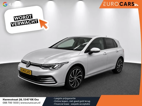 Volkswagen Golf 1.0 TSI Life Lounge 110pk Navigatie Apple Carplay/Android auto Climate Control Parkeersensoren 17"Lichtmetalen velgen Extra Getint Glas Cruise Control Stoel- en stuurverwarming Ledverlichting