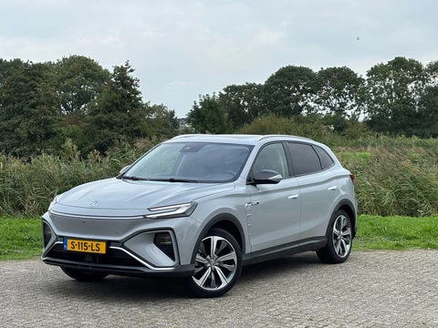 MG Marvel R Luxury 70 kWh - Pearl White/Zwart Leder - Carplay/Camera/Panorama