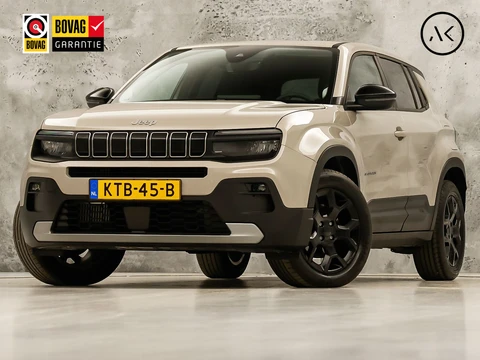 Jeep Avenger 1.2 e-Hybrid Altitude Automaat (VIRTUAL COCKPIT, APPLE CARPLAY, GROOT NAVI, 360 CAMERA, SPORTSTOELEN, KEYLESS, ADAPTIVE CRUISE, NIEUWSTAAT)