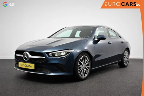 Mercedes-Benz CLA-klasse 200 Automaat Progressive Navigatie Climate Control Led Trekhaak Stoelverwarming Half Leder Camera Trekhaak wegklapbaar