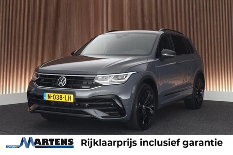 Volkswagen Tiguan 1.4 TSI eHybrid 245pk R-Line Black Style HUD Trekhaak 360Camera Leder Stoelverwarming Virtual Cockpit Keyless Navigatie Memory