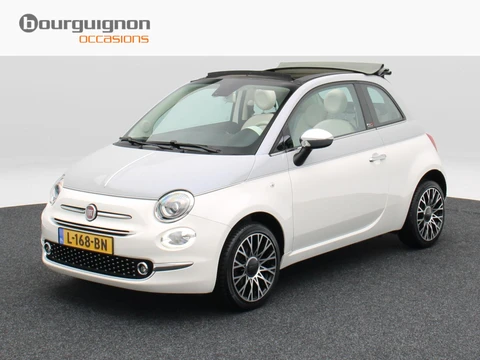 Fiat 500C 1.2 Lounge | Cabriodak | Airco | Cruise | 15 Inch | 99.077 Km !!