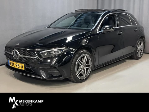 Mercedes-Benz A-klasse 250 e AMG Line 18"/Panoramadak/Head-up/Memory l+r/Stoel + stuurverwarming/Matrix LED/360 camera/Keyless/Dodehoek/Apple Carplay & Android Auto