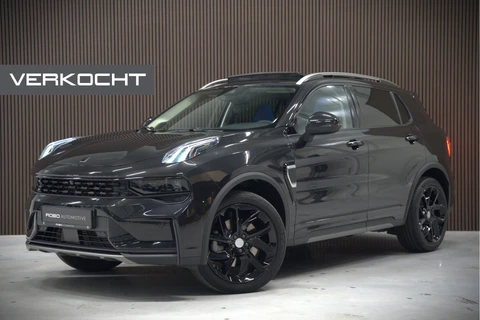 Lynk & Co 01 1.5 Black Edition | Panoramadak | Stoelverwarming | Keyless | Apple Carplay | Memory Seat | Adaptive Cruise Control | Infinity | Navigatie | 360 Camera | Parkeersensoren | Ambiance Verlichting | SOH 93,99%
